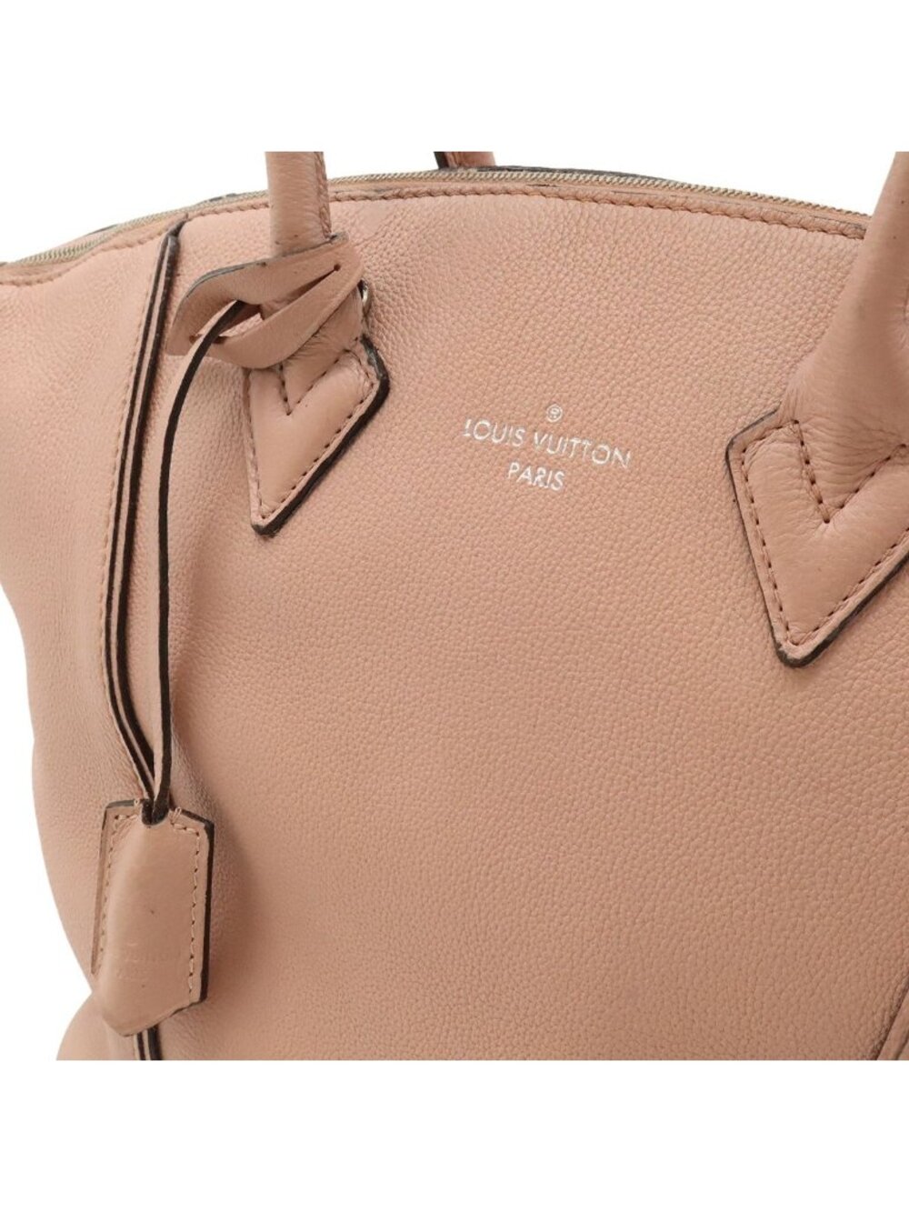 Louis Vuitton Parnassea Lockit MM Tote Veau Cashmere Magnolia - Picture 9 of 9